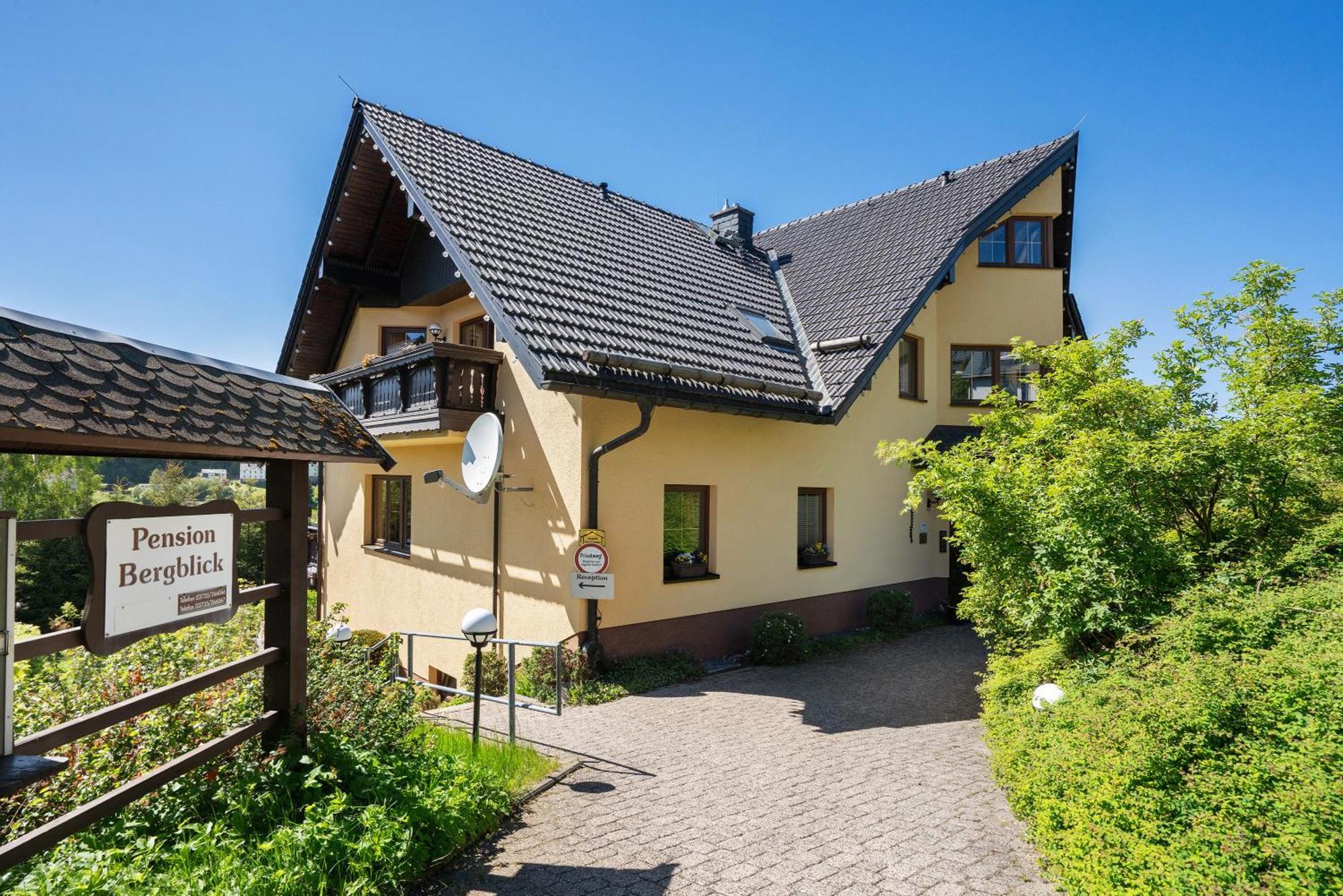 Pension Bergblick Marienberg Eksteriør bilde
