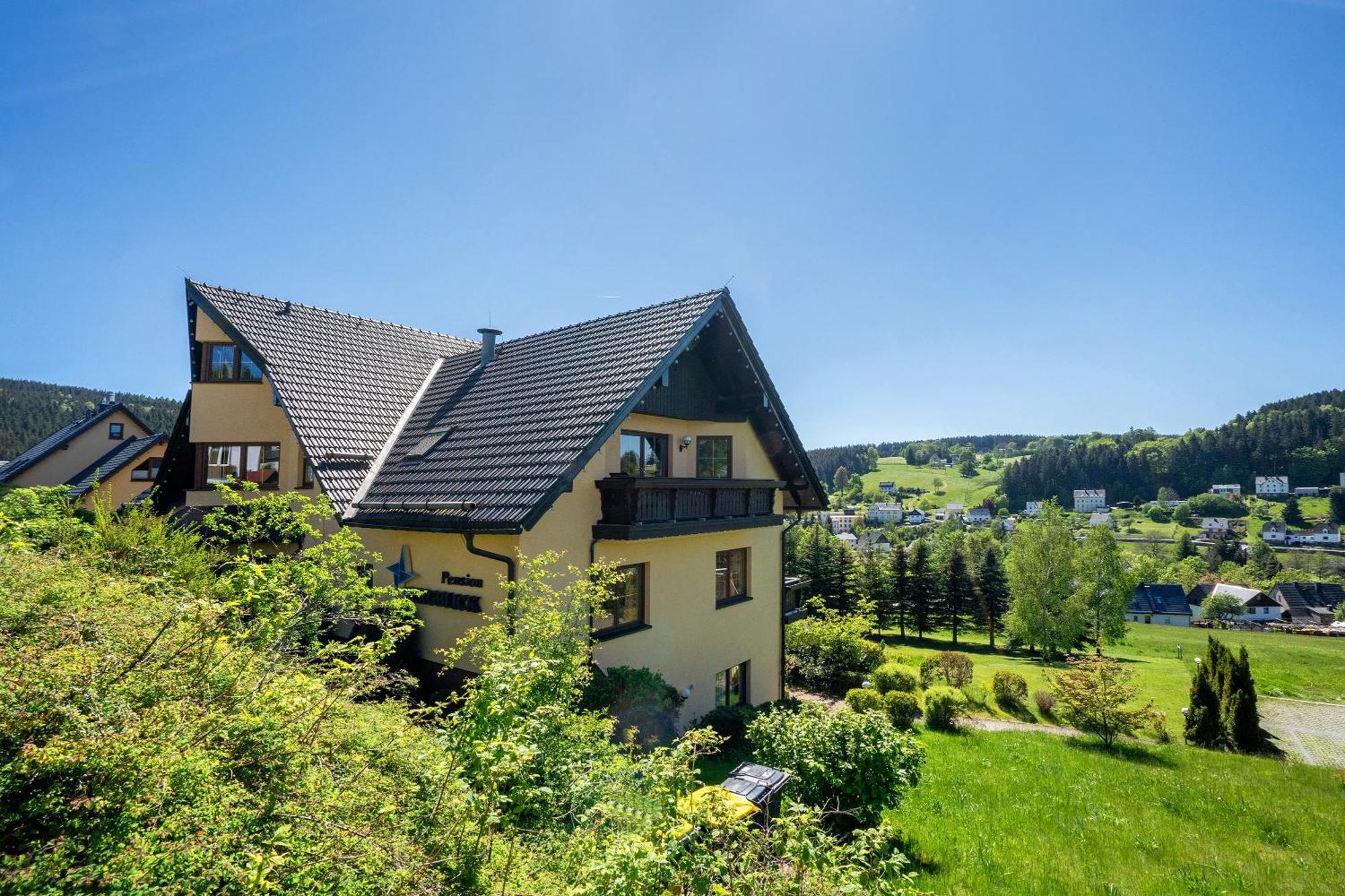 Pension Bergblick Marienberg Eksteriør bilde