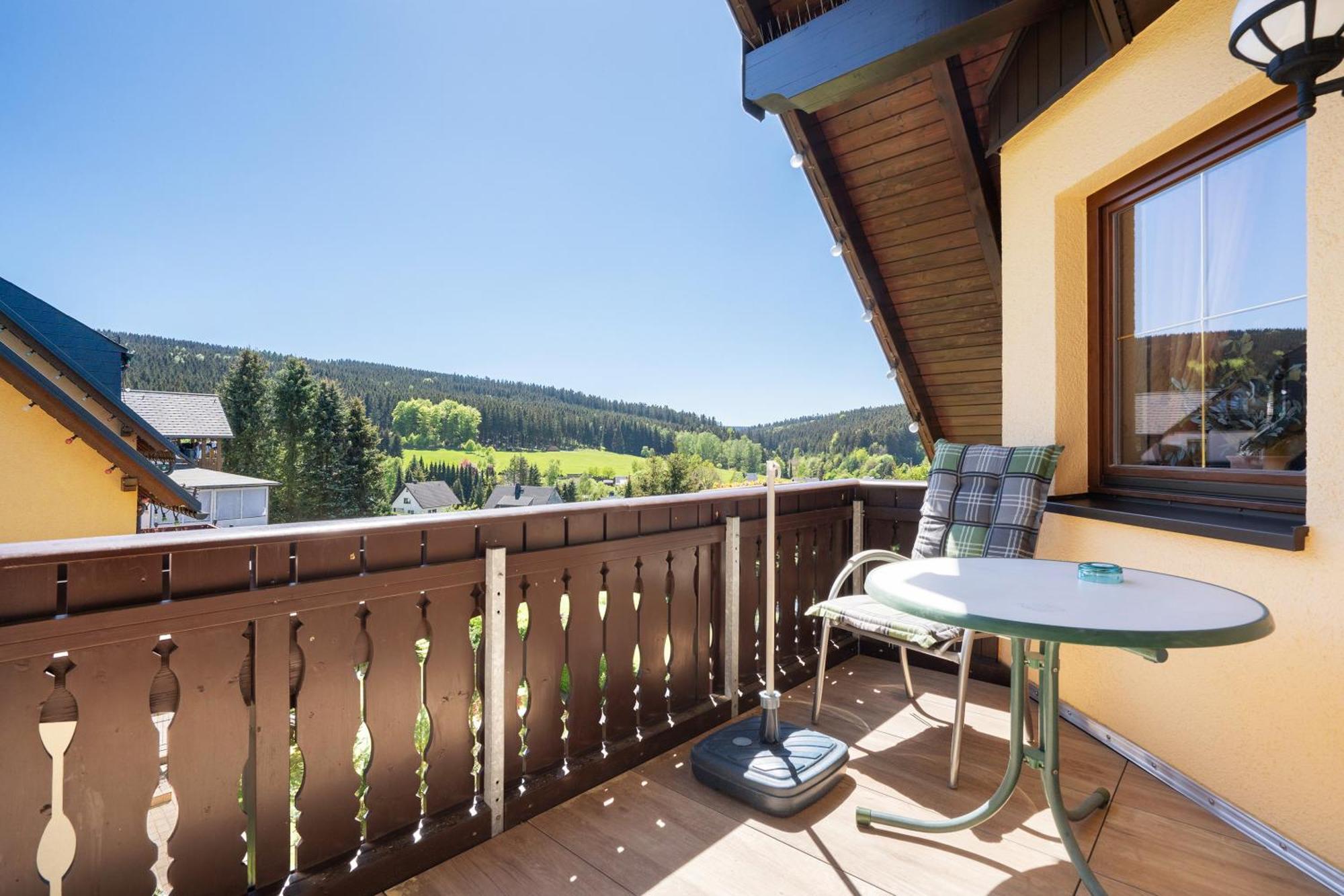 Pension Bergblick Marienberg Eksteriør bilde