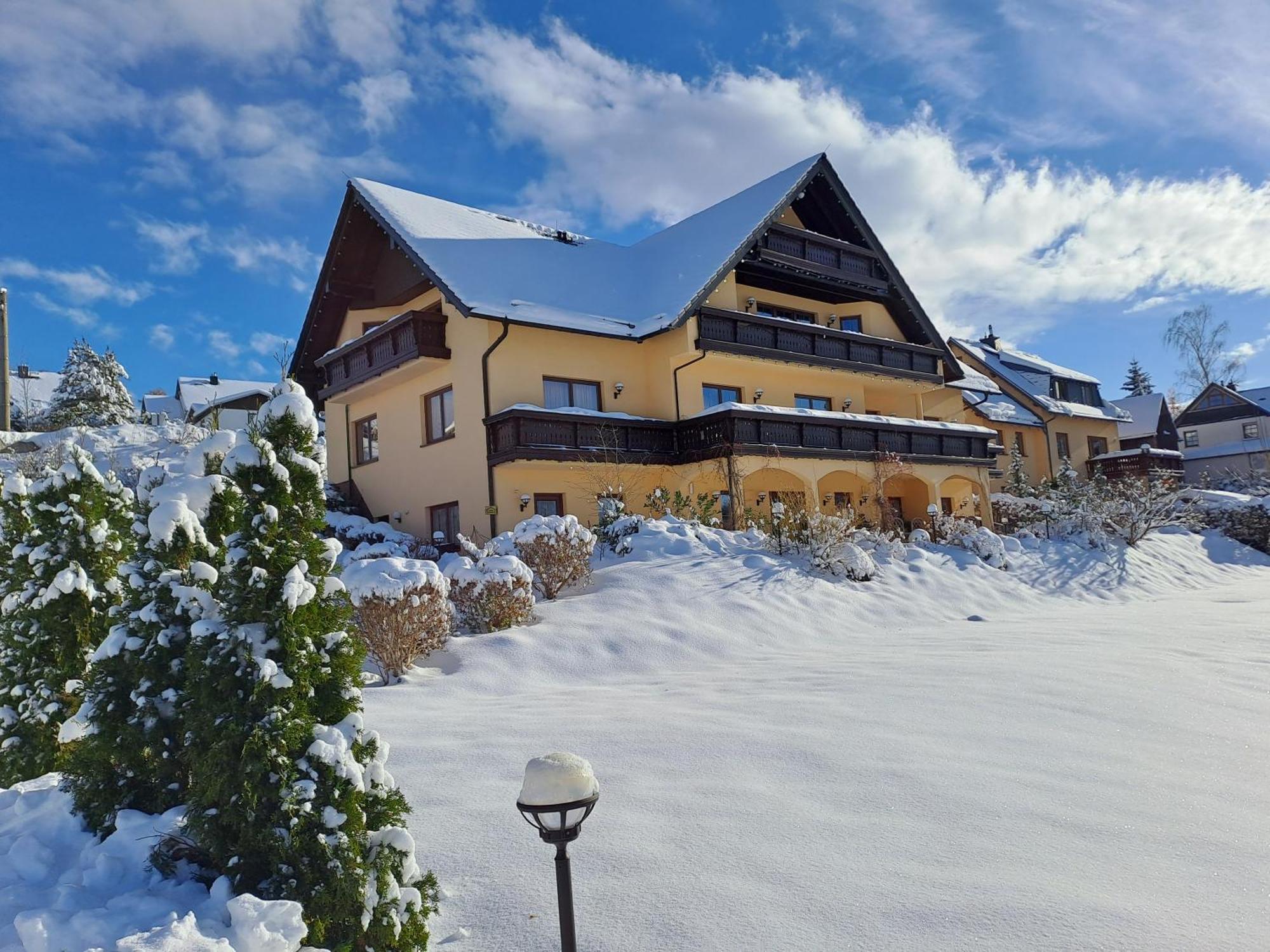 Pension Bergblick Marienberg Eksteriør bilde