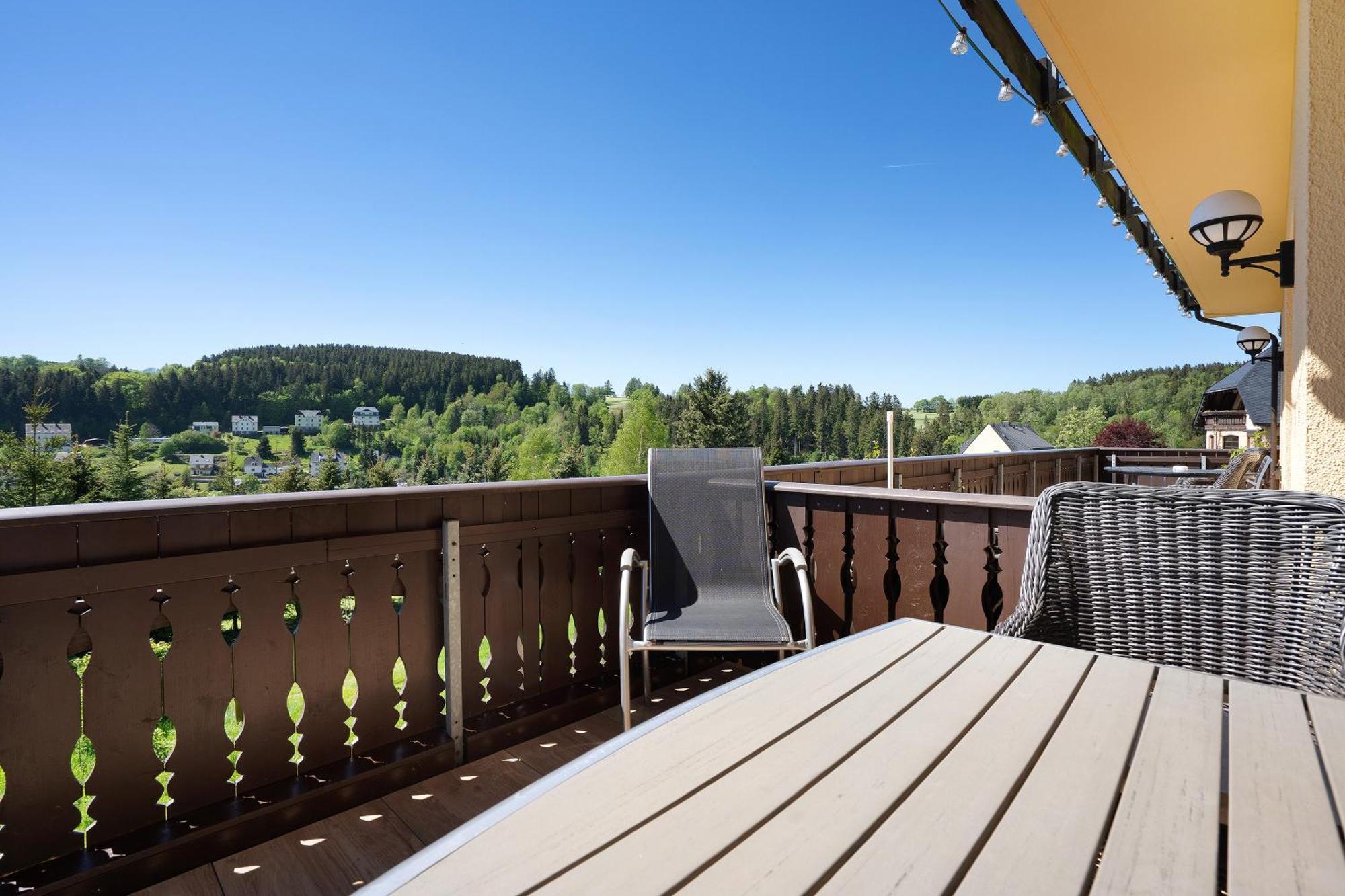 Pension Bergblick Marienberg Eksteriør bilde