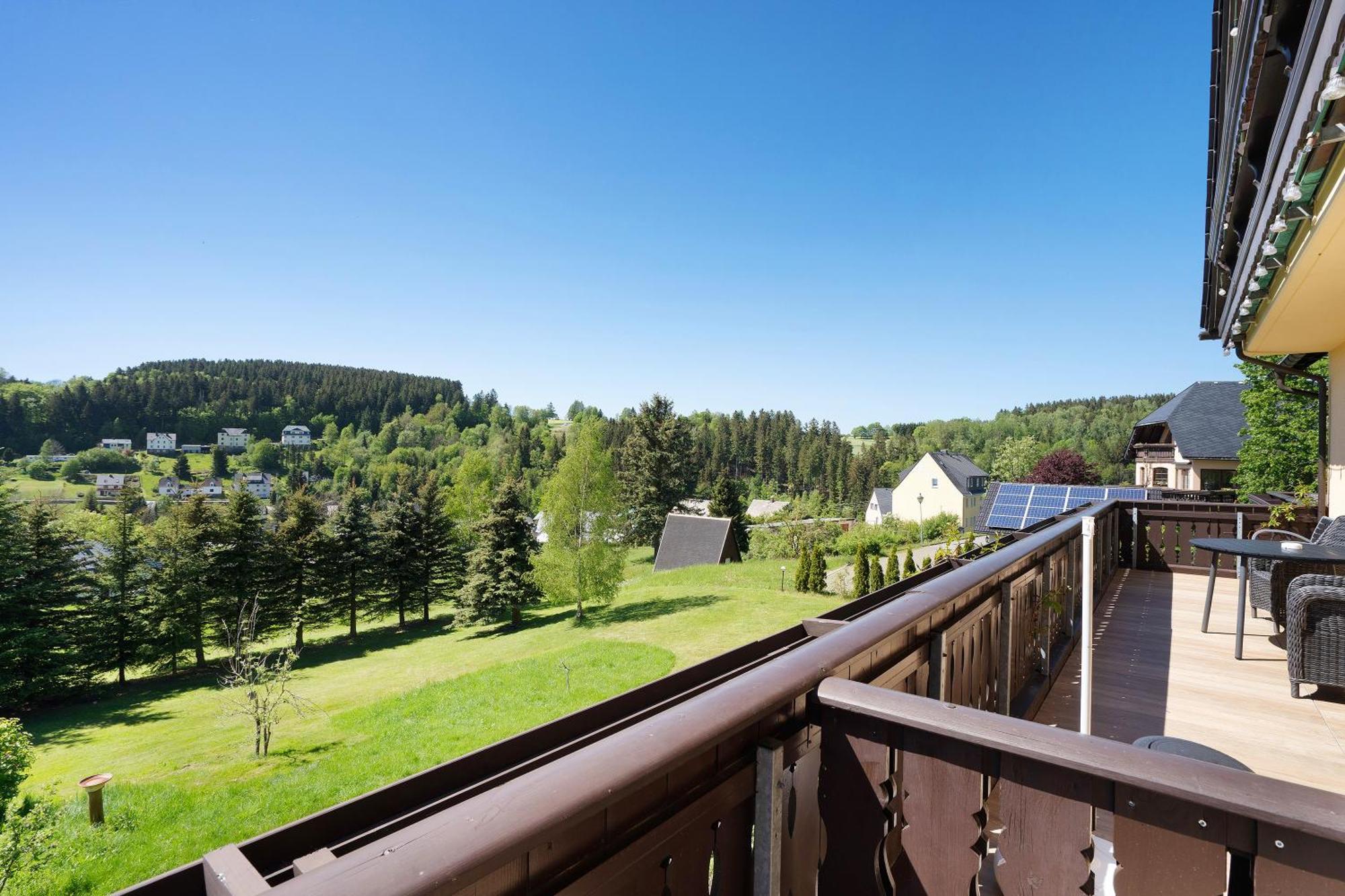 Pension Bergblick Marienberg Eksteriør bilde